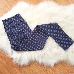 Hot Kiss Skinny High Rise Polka Dot Denim Jeans